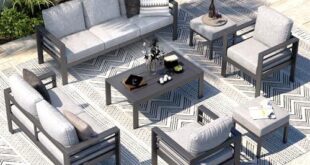 Transforming Our Outdoor Space: A Review of AECOJOY’s Patio Set