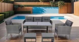 Transforming Our Outdoor Space with a Stylish Patio Set