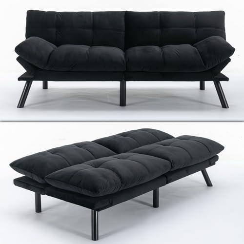 Transforming Spaces: Our Take on the Velvet Futon Couch