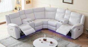 Cozy Comfort Meets Style: Our Review of the LED Recliner Sofa