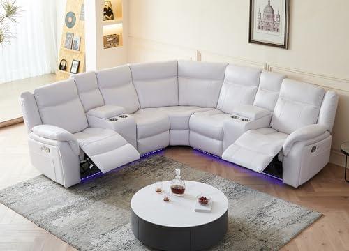 Cozy Comfort Meets Style: Our Review of the LED Recliner Sofa