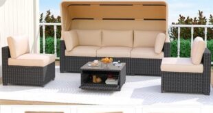 Transforming Our Outdoor Space: Review of IDEALHOUSE Daybed Set