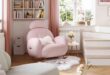 Discover Comfort: Our Take on the Pink Upholstered Rocker