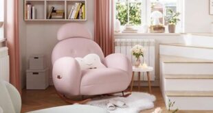 Discover Comfort: Our Take on the Pink Upholstered Rocker