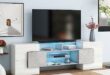 Transforming Our Space: The Modern 85 Inch White TV Stand Review