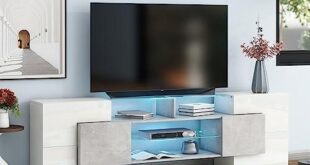 Transforming Our Space: The Modern 85 Inch White TV Stand Review