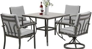 Finding Comfort and Style: Our Review of HAPPATIO Dining Set