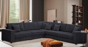 Cozy Comfort: Our Take on the 117” Corduroy Sectional Sofa