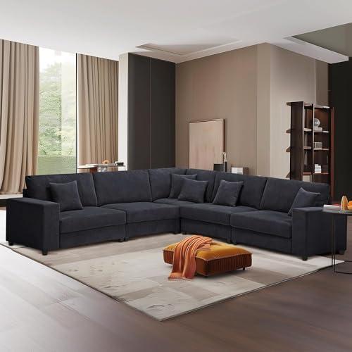 Cozy Comfort: Our Take on the 117” Corduroy Sectional Sofa