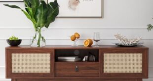 Exploring the Charm of Our Boho Rattan TV Stand Review