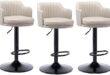 Elevate Our Space: Reviewing Khaki Swivel Bar Stools Set