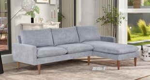 Finding Comfort: Our Review of the 86” L-Shaped Sectional Sofa