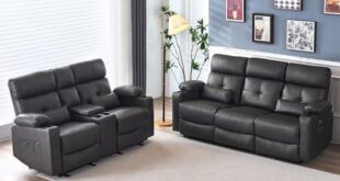 Discovering Comfort Together: Our Review of the Recliner Sofa Set