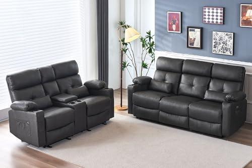 Discovering Comfort Together: Our Review of the Recliner Sofa Set