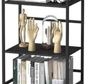 Exploring the CADUKE Black Tall Bookcase: Style Meets Storage