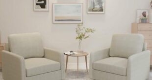 Cozy and Stylish: Our Review of the Swivel Accent Chair Set