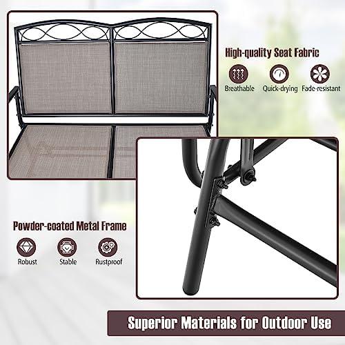 Transform Our Outdoor Space with Giantex's 4-PC Glider Set!