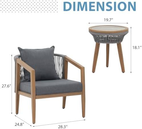 Discovering Comfort: Our Review of JOIVI's Patio Set