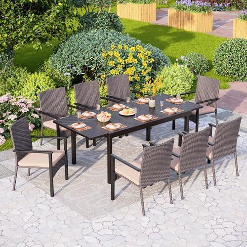 Elevate Our Outdoor Gatherings with PHI VILLA's Dining Set