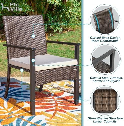 Elevate Our Outdoor Gatherings with PHI VILLA's Dining Set