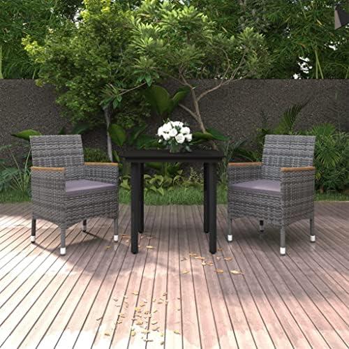 Transform Our Outdoors: vidaXL's Stylish 3-Piece Dining Set Review