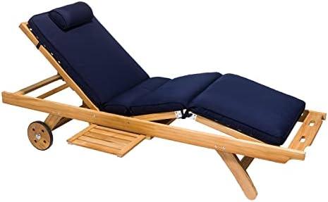 Discover Comfort: Our Review of the Teak Patio Set & Loungers