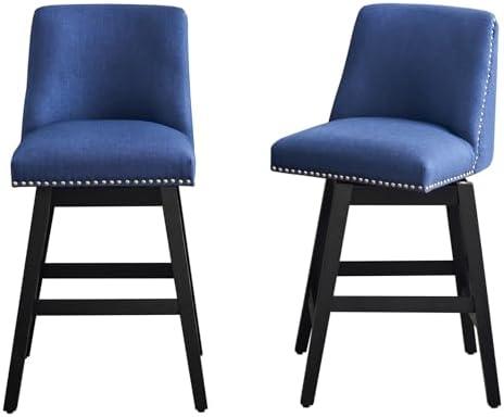 Stylish Velvet & Wood Bar Stools for⁢ Every Space