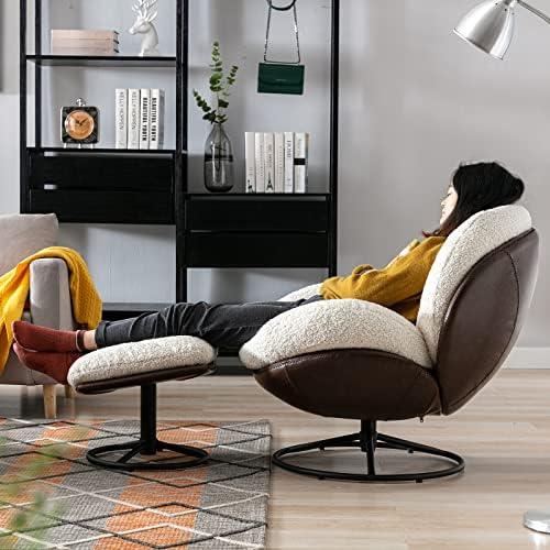 Finding Comfort: Our Review of the ZHENGHAO‍ Swivel Chair & Ottoman