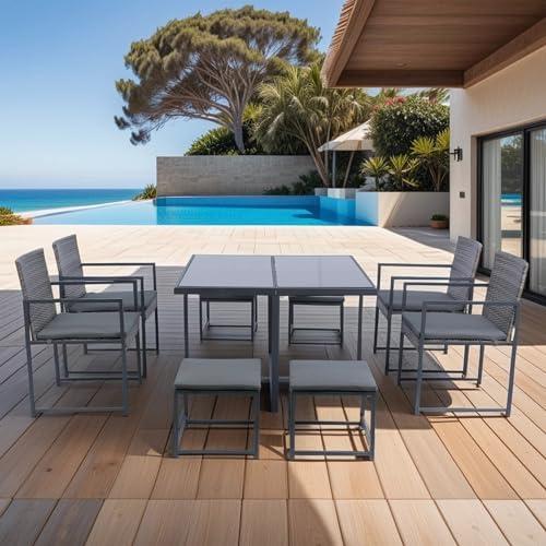 Transforming Our Outdoor Space: A Review of EMKK's Patio Set