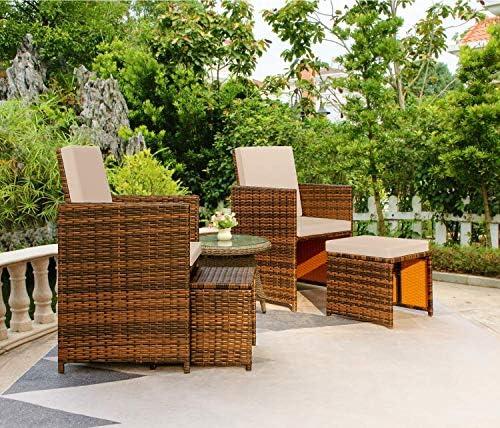 Transform Our Outdoor ⁤Space with Devoko's Wicker Set