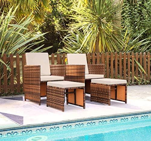 Transform Our Outdoor Space with​ Devoko's Wicker ⁤Set