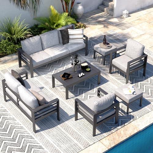 Transforming Our Outdoor Space: A Review of ‍AECOJOY's Patio Set