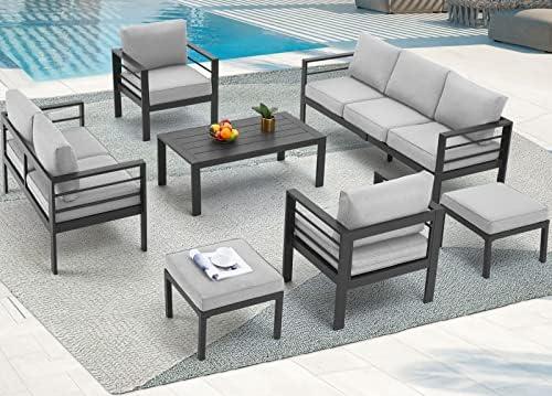 Transforming Our​ Outdoor Space: A Review of AECOJOY's Patio Set