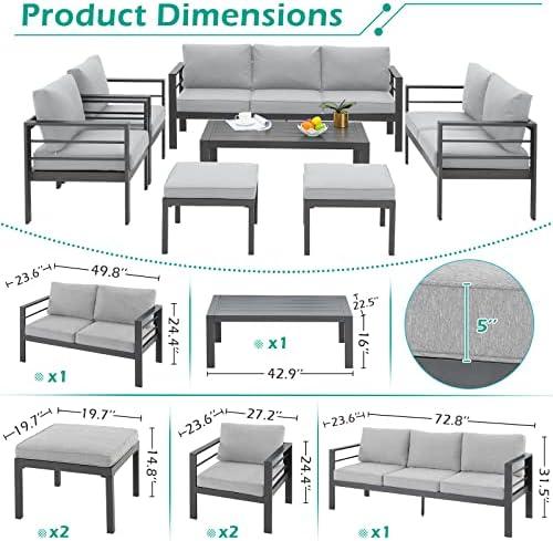 Transforming Our Outdoor Space: A Review of AECOJOY's Patio Set