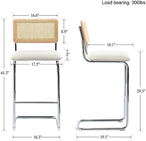 Elevate Our ⁢Space:​ Reviewing ONEVOG's Boucle Bar Stool Duo