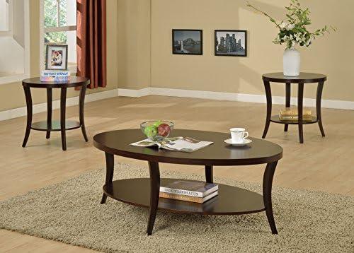 Transforming Our Living Space: A Review of Roundhill's Espresso Table Set