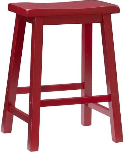 Stylish Comfort: Our Thoughts on the Powell Red Barstool