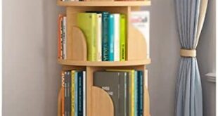 Discover the Elegance of Our 360° Rotating Bookshelf