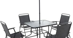 Enjoy Outdoor Dining: Our Review of the Grey Patio Set