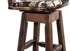 Swiveling Into Style: Our Take on Montana’s Rustic Barstool