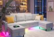 Unlocking Comfort: Our Experience with the Smart LED Sectional