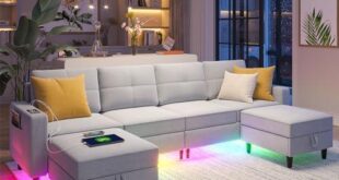 Unlocking Comfort: Our Experience with the Smart LED Sectional