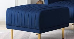 Elevate Our Space: A Review of the Chic Velvet Ottoman