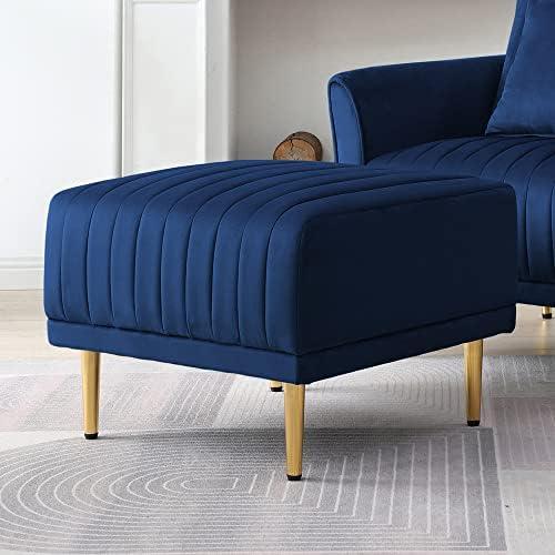 Elevate Our Space: A Review of the Chic Velvet Ottoman