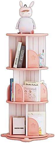 Discover the Charm of Our Pink Rotating Bookshelf for Kids!