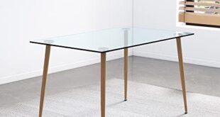 Elevate Our Dining Space: A Review of the Modern Glass Table