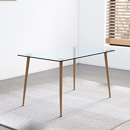 Elevate Our Dining Space: A Review of the Modern Glass Table