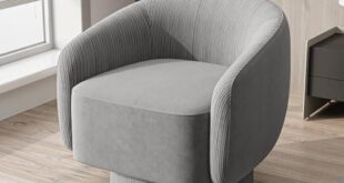 Discover Our Cozy Swivel Barrel Chair: Style Meets Comfort