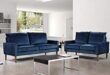 Exploring Comfort and Style: Our Take on the Dark Blue Sofa