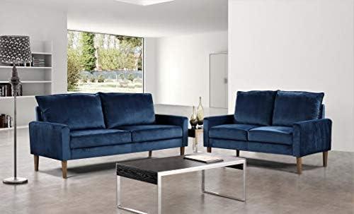 Exploring Comfort and Style: Our Take on the Dark Blue Sofa